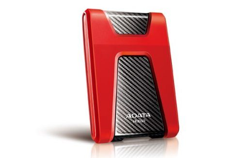 ADATA DashDrive Durable HD650 1TB Punane väliskõvaketta