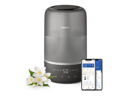 Philips niisutaja HU1510/03 Series 1000 19.6 W Veetanki mahtuvus 3 L Sobib ruumidele kuni 41 m² Ultraheli niisutamise võimsus 275 ml/hr