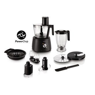 Philips Avance Collection Food processor Food procesor Bowl capacity 2.2 L 1000 W Black