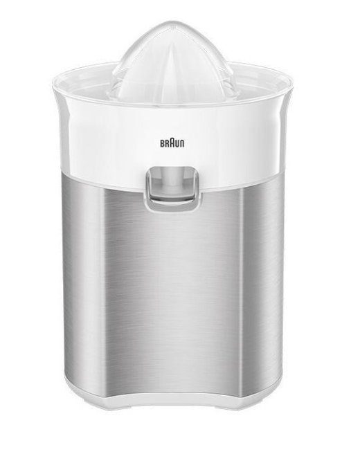 Braun CJ5050 WH elektrinis citrusinių vaisių spaustuvas 60 W metalinis, baltas
