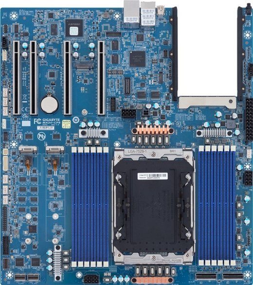 Gigabyte MA34-CP0 LGA7529 Intel emulaator