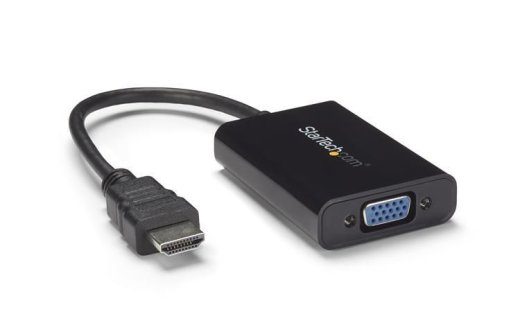 StarTech.com HDMI į VGA vaizdo adapterius konverteris su garsu darbalaukiui / nešiojamajam kompiuteriui / Ultrabook - 1920x1080 vaizdo adapteris 25...