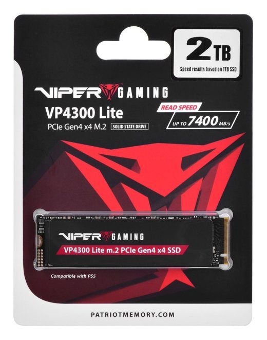 Patriot VP4300 Lite 2TB M.2 NVMe SSD