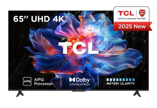 TV Set TCL 65 " 4K Ultra HD 3840 x 2160 pikselių Plokščias 16:9 DLED 65V6C
