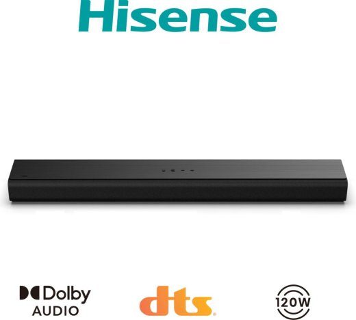 Hisense HS1000 2.0 kanalų garso barra juoda