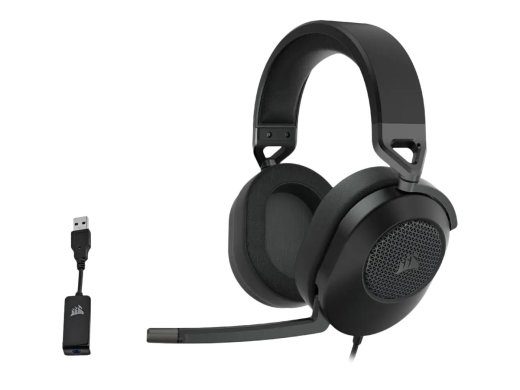 CORSAIR Gaming HS65 SURROUND laidinės ausinės juodos