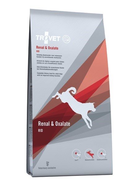 TROVET Neeruprobleemide & Oksalaadi RID - kuiv koeratoit - 12,5kg