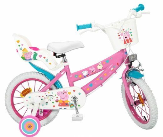Laste sükel 14" Peppa Pig roosa 1495 TOIMSA