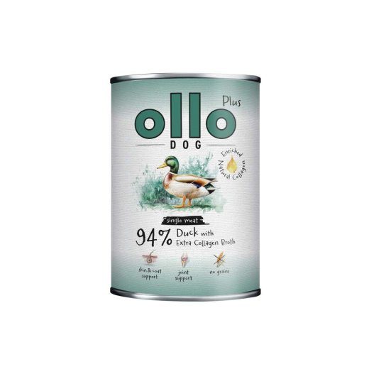 OLLO Plus Kollagen Anahari - märgist koeratoit - 400g