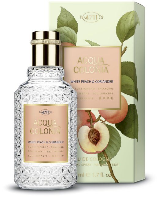 4711 Acqua Colonia White Peach & Coriander EDC U 50 ml