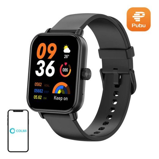 Colmi P81 nutikell (Must)
