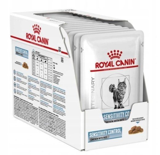 ROYAL CANIN Sensitivity Control Chicken Gravy - märjakas kassatoit - 12 x 85g