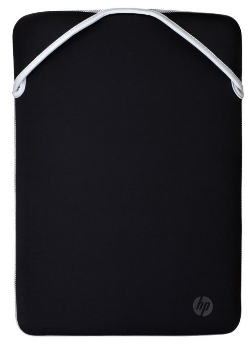 HP Tagasilükatetav Kaitse 15,6-tolline Silver Laptop Kotti 15,6" Kotti case Must, Hõbe