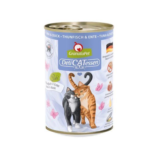 GRANATAPET DeliCATessen Tuunikala ja part - mähe kassi toit - 400g