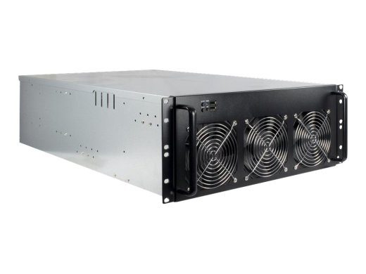 Inter-Tech 4W2 Mining Rack ATX Version Black