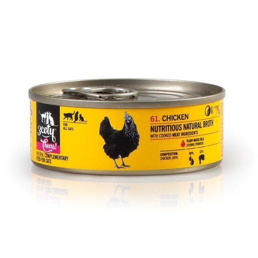 3COTY Chicken Cheers! - märg kassitoit - 75g