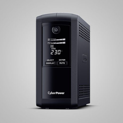 CyberPower Tracer III VP1000ELCD-FR katkestamatu toiteallikas (UPS) Line-Interactive 1 kVA 550 W 4 AC väljundit