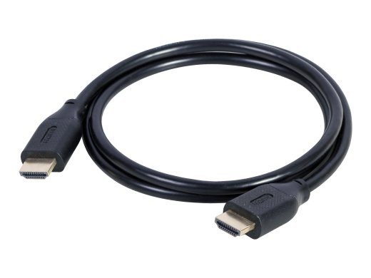 Gembird HDMI kaabel koos Ethernetiga 1m Must