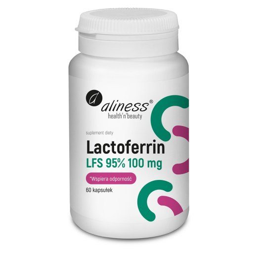 ALINESS Laktofertiin LFS 95% 100 mg toidulisand – 60 kapslit