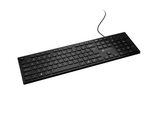 Natec Herring US Multimedia Slim Keyboard Black
