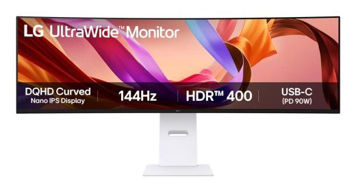 LCD Monitor LG 49 " 5120 x 1440 pikslit Dual QHD Natiivne kuvasuhe 32:9 LED Kumer 49U950A-W