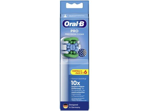 Oral-B Pro Precision Clean Brush Heads Valge 6 tk.