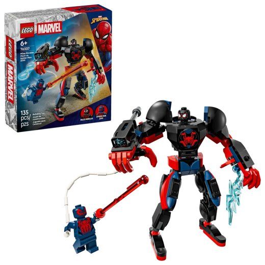 LEGO MARVEL 76337 Miles Moralesi mehhan vs. Spider-Man 2099