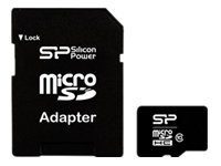 Silicon Power 16 MicroSDHC Flash mälukaartikklass 10 SD adapter