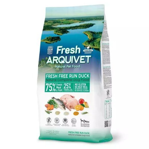 ARQUIVET Fresh Duck with ocean fish - poolniiske koeratoit - 10 kg