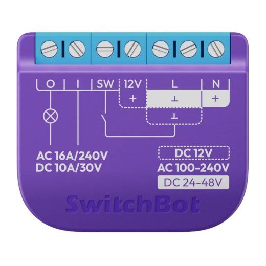 Intelligentne SwitchBot Relay lüliti 1 vooluvaba kontaktiga
