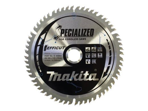 Makita Efficut ringsaagiterade saagimiseks