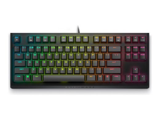 Dell Alienware Tenkeyless AW420K Gaming Keyboard Wired CHERRY MX Red Dark Side of the Moon