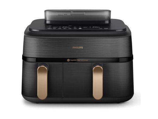 Philips 5000 Serijos NA555 Dviguba Karšto Oro Frytuvė 2.75kW Nerūdijantis Plienas