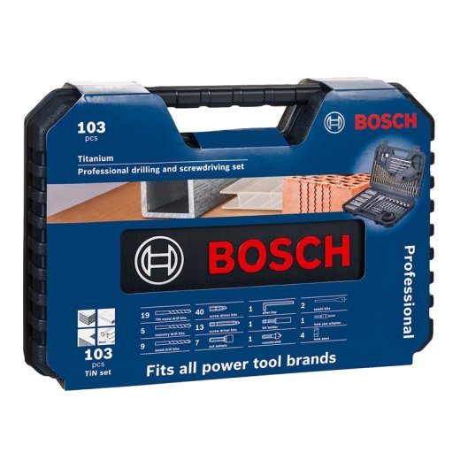 Bosch tinkimiskomplekt 103 tükki