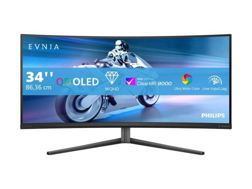 Philips 34M2C6500/00 Evnia 6000 34'' LED WQHD 21:9 175 Hz 0.03 ms 3440 x 1440 pixels HDMI portide arv 2