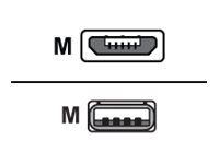 Sharkoon USB Kaabel 2m Must