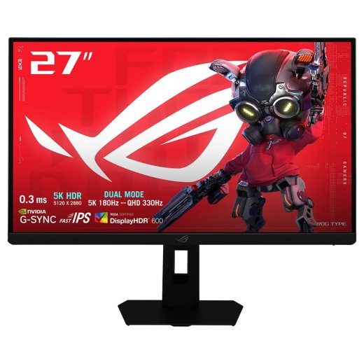 ASUS ROG Strix XG27JCG 27'' 5K Ultra HD LCD Monitor, 5120 x 2880 pikslit