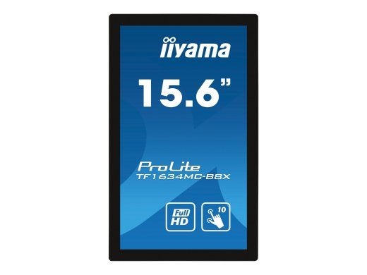 iiyama ProLite TF1634MC-B8X 15,6 IPS 1920 x 1080 (Full HD) VGA (HD-15) HDMI DisplayPort 60Hz monitor