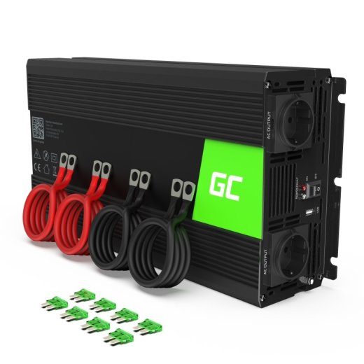 Green Cell INV12 3000 W must autovooluadapter/inverter
