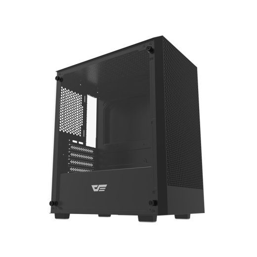 Darkflash M305 arvutikorpuse ventilaatoriteta (Must)
