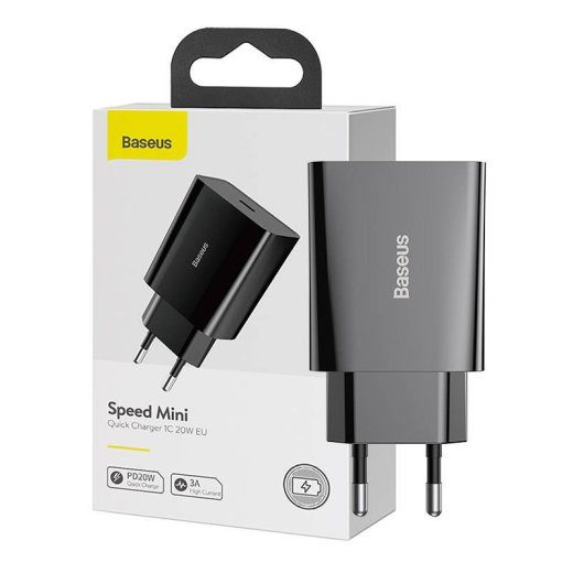 Baseus Speed Mini kiirlaadija USB-C laadija 20W