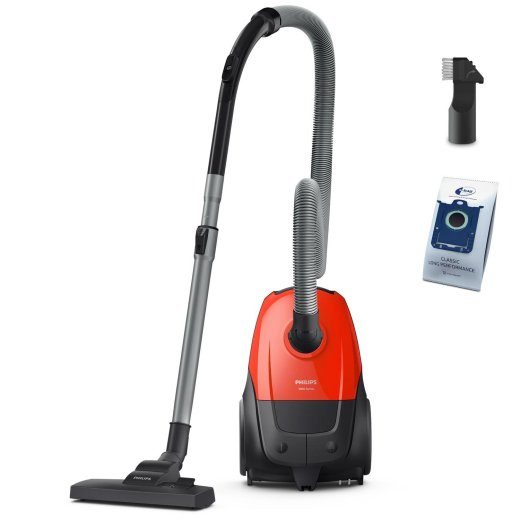 Duobini dulkas PHILIPS Įmonės galia 800 W Dulkių talpa 3 L Cilindrinis duobinys Dulkių valymo tipas Sausas Dulkių konteineris Dulkių maišas Spalvos...