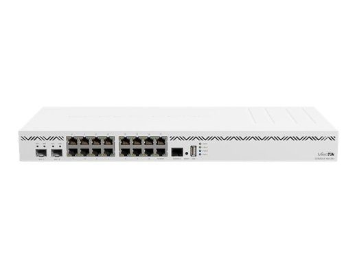 MIKROTIK CCR2004-16G-2S+ CLOUD CORE MARŠRUTINIO ŠALIKO 4x1.7GHZ 128MB NAND 2x 10GE SFP+ 16x 1GE PORTAI 2x AC ĮEIGA L6