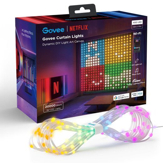 Govee H70BC Netflix ko-bränding LED riba kardinatele Wi-Fi / Bluetooth / 3m