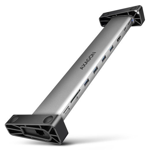 AXAGON USB-C 5Gbps LONGER 9in1 hub HMC-10HLS