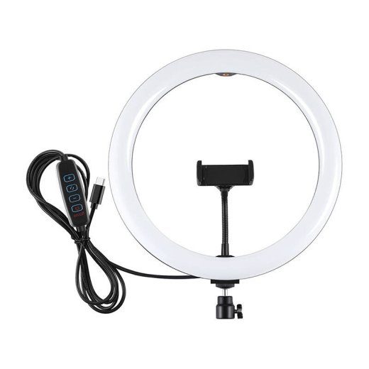 PULUZ rõngastuli telefoni hoidikuga