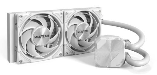 CPU JAHUTUSSEADMED MULTI SOCKET VALGE/HYPERFLOW SILENT240(W) MONTECH