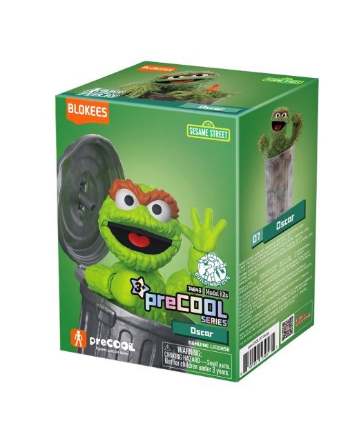 BLOKEES SESAME STREET FIGURES preCOOL S1 - OSCAR