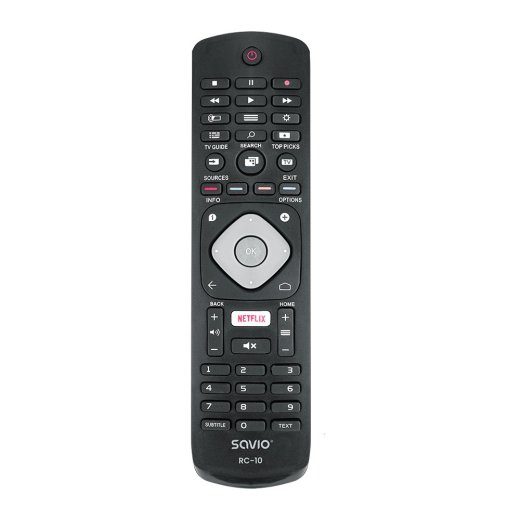 SAVIO Universaalne kaugjuhtimispult/asendus PHILIPS TV RC-10 IR Juhtmevaba