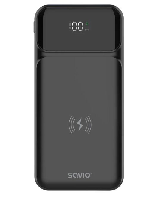 SAVIO BA-09 juhtmevaba powerbank 10000mAh